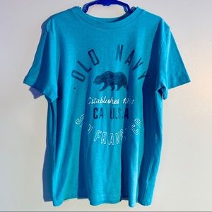 Old Navy Boy’s San Francisco Bear Tee SZ 8